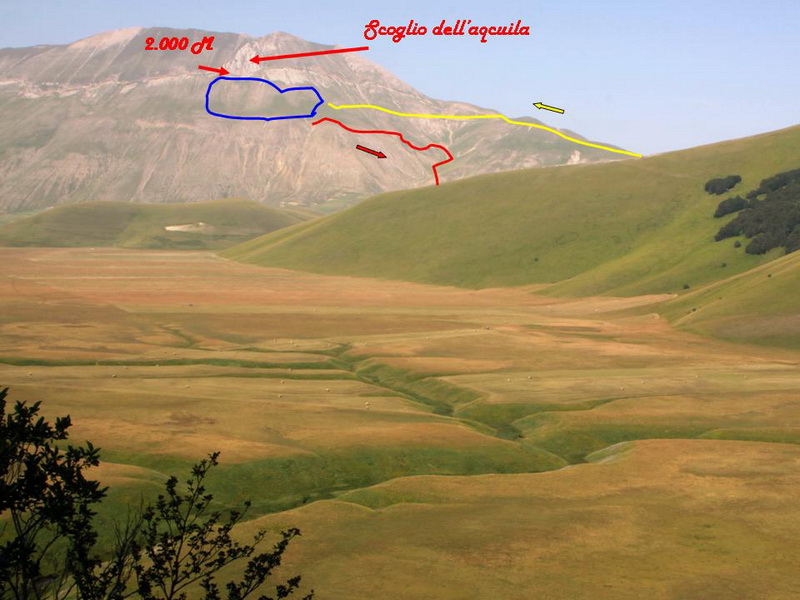 in alta quota nei miei Sibillini